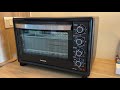 panasonic electric oven nb h3801ksp 38l unbox