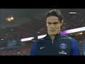 psg om 2016 le parc des princes chaud bouillant pour l entrée des deux équipes 23 10 16