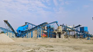 KK Stone's 200 TPH stone crusher plant with Metso HP 200 cone