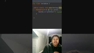Java tutorial for beginners [2021] - variables #shorts