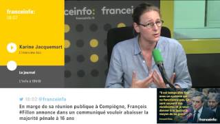 Karine Jacquemart, directrice de Foodwatch, opposante au #CETA