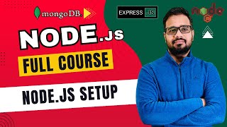 NodeJS Tutorial in Hindi #2 - Install Node.js, npm & VS Code