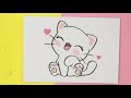 come disegnare gatto kawaii come disegnate animali