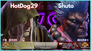 Street Fighter 6 - HotDog29 (M. Bison) vs Shuto (Akuma)