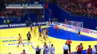 Skandal: Macedonia 23:24 Deutschland Handball EM 2012 (EHF Mafija)