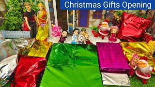 Santa கொடுத்த Gifts Open பண்ண போறோம் | My Barbie Shows