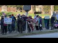 50501 movement protest raleigh north carolina february 17 2025