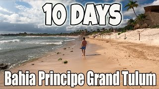 🏝️ BAHIA PRINCIPE GRAND TULUM - 10 Days in Paradise | Stunning Visuals \u0026 Relaxing Music 🎶