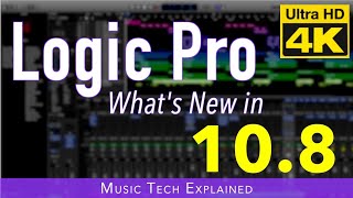 Logic Pro for Mac - update v10.8