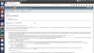 Executing an external program in java