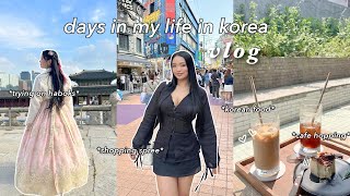KOREA DIARIES 💌: days in my life, exploring seoul, cafe hopping, shopping spree, what i eat, & more!
