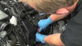 Replacing spark plugs & high performance ignition coils on a BMW V8 N62 engine