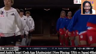 USWNT vs Japan ~ SheBelievesCup #AFH Commentaries