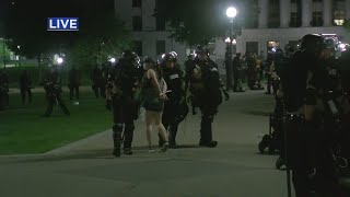 Protesters Arrested Outside State Capitol