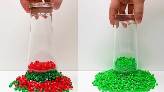 만족스러운 영상 ASMR #22 | 다양한 색상의 구슬을 이용한 Satisfying Video, Perler Beads Video