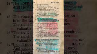 Psalm 118: 11-20 Better to Trust God Then  Man pt2