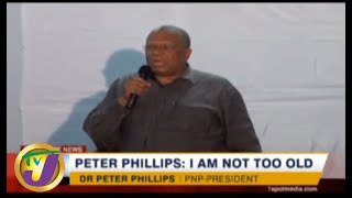 TVJ News Today: Peter Phillips: I am not too Old - July 14 2019