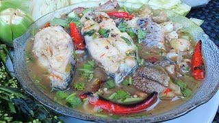 How to make jeaw pa Lao food  ແຈ່ວປາ