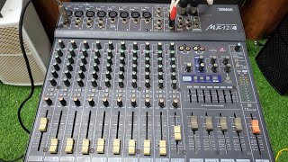 MIXING Bàn  YAMAHA MX12/4  (made.in.TAIWAN) hàng bãi cực chuyên nghiệp giá 3tr2 LH 0397728530