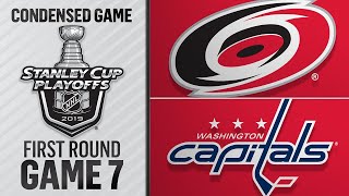 04/24/19 First Round, Gm7: Hurricanes @ Capitals