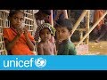 Monsoon season leaves Rohingya children at risk | UNICEF