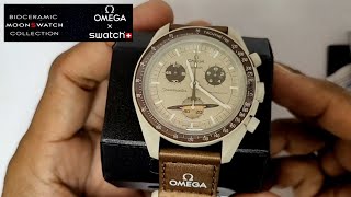 Unboxing OMEGA Swatch MoonSwatch | Mission To Saturn SO33T100