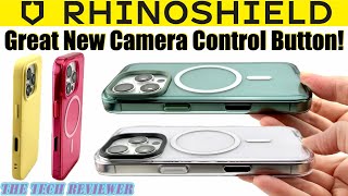 RHINOSHIELD SolidSuit, JellyTint \u0026 Clear for iPhone 16 Pro: Now With Camera Control Button Update!