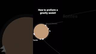 How to perform a gravity assist in Spaceflight simulator!