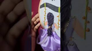 DIY woollen💜 boutique🥰 design doll #happy #birthday #youtube 😍#shorts ❤️#video