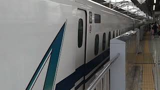 安全確認ヨシ👉　出発進行🚅👍　　#東海道新幹線京都駅