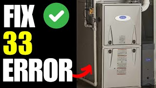 Carrier Error Code 33 - How To Fix