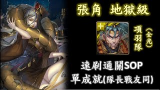 〔神魔之塔〕可悲的墮落(地獄級) - 項羽隊 速刷通關SOP 單成就(隊長戰友同)