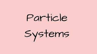 Particle Systems Examples - Intro to Java