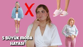 GİYİNİRKEN YAPILAN 5 YANLIŞ | Nasıl Klasik \u0026 Şık Görünüşe Sahip Olunur? | MODA/ STİL | Deniz Kömürcü