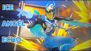 NEW Ice Angel Echo Skin Showcase | Overwatch 2