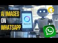 How to use Meta AI to create images on WhatsApp?