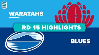 Super Rugby Pacific | Waratahs v Blues - Round 15 Highlights