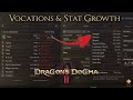 Dragon's Dogma 2 - Vocations & Stat Growth