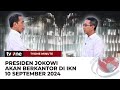 Jelang Purna Tugas, Presiden Jokowi Akan Berkantor di IKN | tvOne Minute