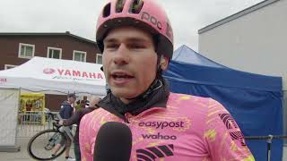 Stefan Bissegger - Interview at the finish - Stage 6 - Tour de Suisse 2024