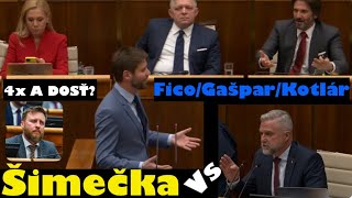 FICO~GAŠPAR~KOTLÁR vs ŠIMEČKA-STAČILO! KOHO SOM URAZIL, PRESTAŇTE!#funny#ps#fun#smersd#sns#politika