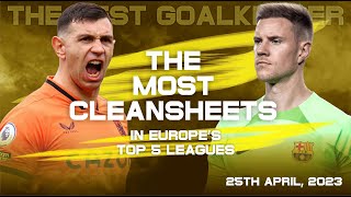 THE MOST CLEANSHEETS IN EUROPE'S TOP 5 LEAGUES - THE BEST GOALKEEPER 2022/23