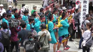 伊佐須美神社御田植祭（獅子追童子）