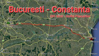 Drumul spre mare | Bucuresti - Constanta - Agigea, Golful Pescarilor | E81/A2 | Februarie 2023