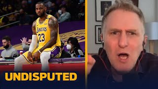 LeBron looked disinterested & disengaged in Round 1 loss to Suns — Rapaport | NBA | UNDISPUTED