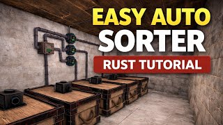 Rust Auto Sorter Tutorial | Simple Item Sorting System Guide 2026 #rust