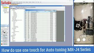 One touch for Auto tuning MR-J4 Series