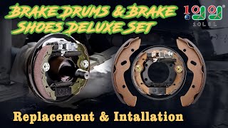 Golf Cart Club Car DS Brake Shoes Installation Video