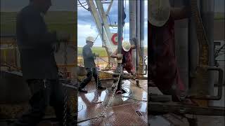 Floorman job Workover Rig #rig #floorman #drilling #oil #tripping