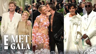See the CUTEST Celebrity Couples | 2024 Met Gala